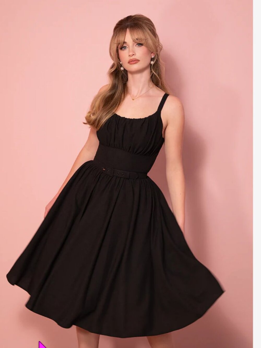 Ingenue Dress in Black - Vixen by Micheline Pitt